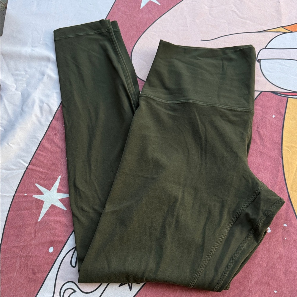 Lululemon Olive Green Leggings